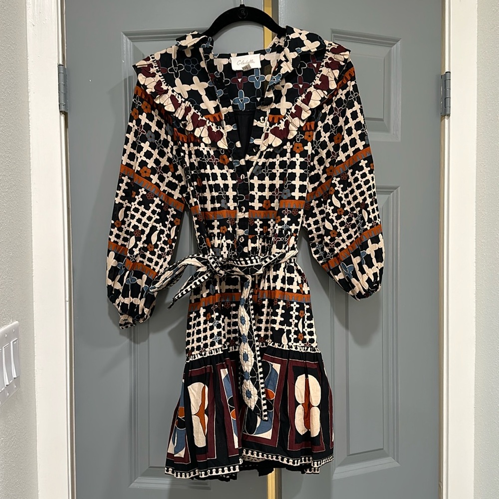 Multicolor cleobella tie dress